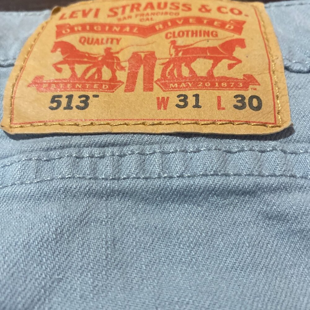 Grey Levi Jeans Size 31,30 - Picture 4 of 4
